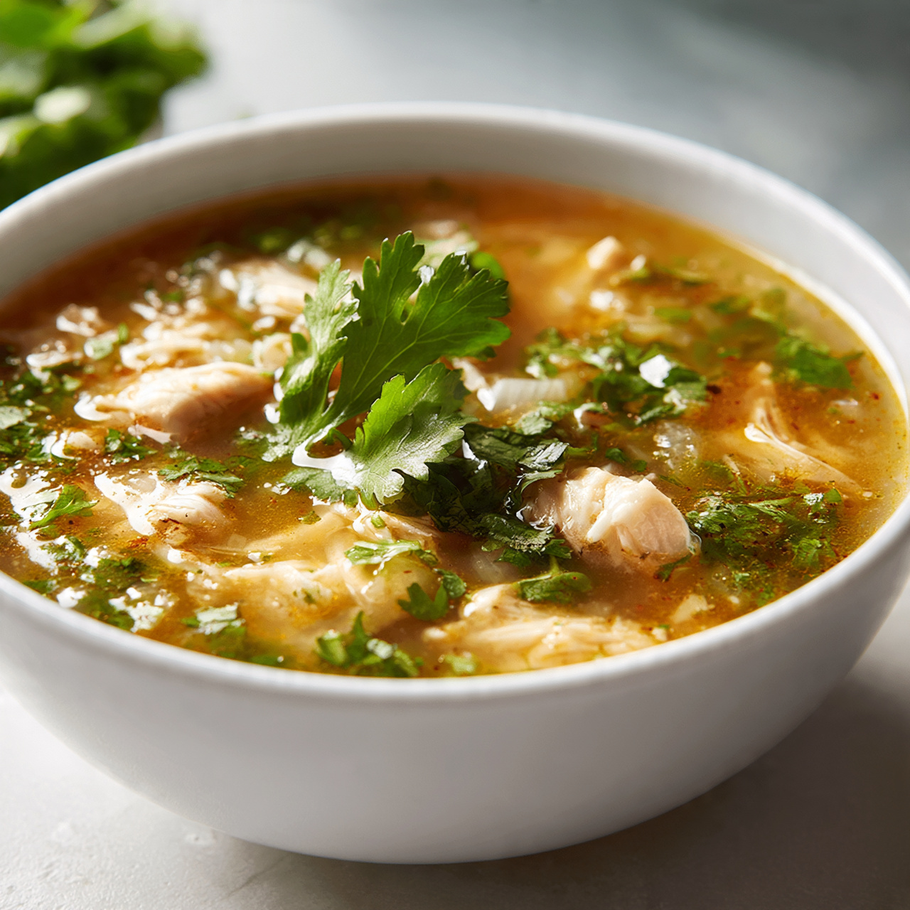 Mexican Chicken Soup (Caldo de Pollo)