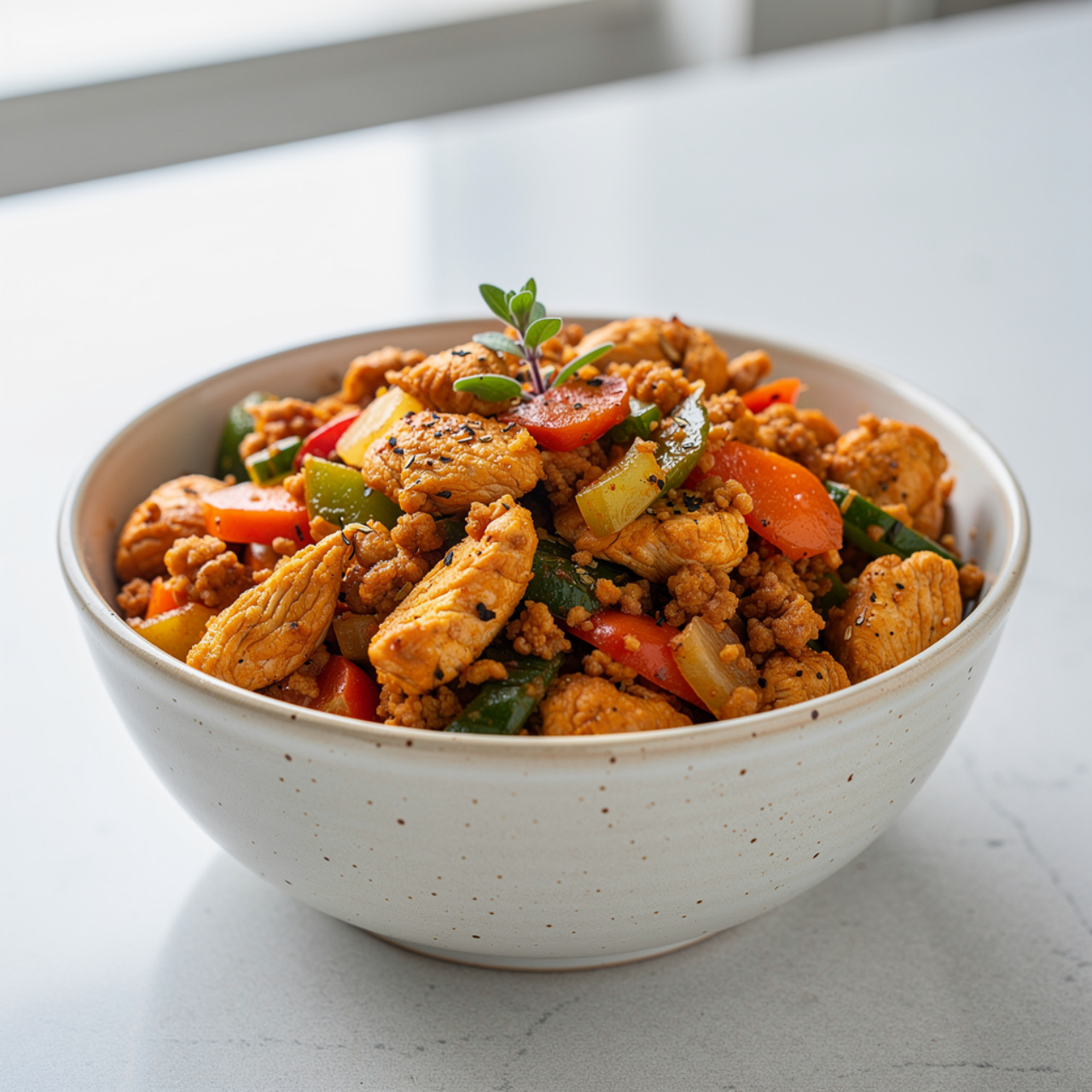 Thai Basil Minced Chicken (Pad Kra Pao Gai)